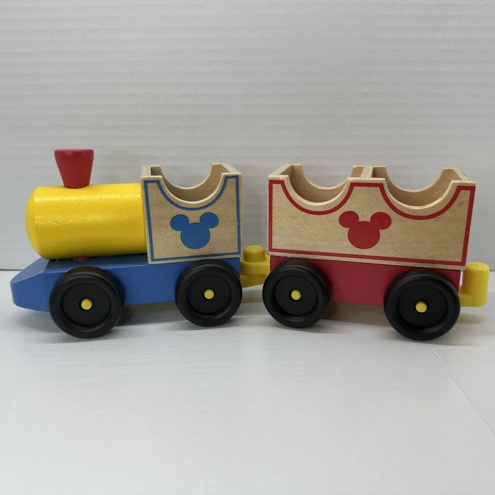 Melissa & Doug DISNEY Mickey Mouse & Friends All Aboard Wooden Train Replacement